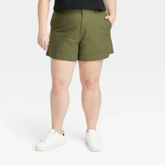 Women's High-Rise Everyday Shorts - A New Day&trade; image {4}