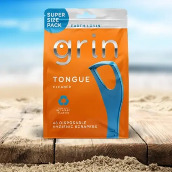 Grin Oral Care Tongue Cleaner - 48ct image {10}
