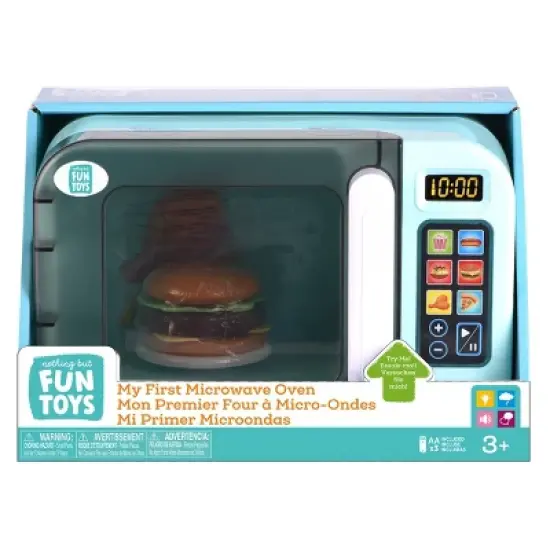 Nothing But Fun Toys My First Microwave Playset with Lights & Sounds image {2}
