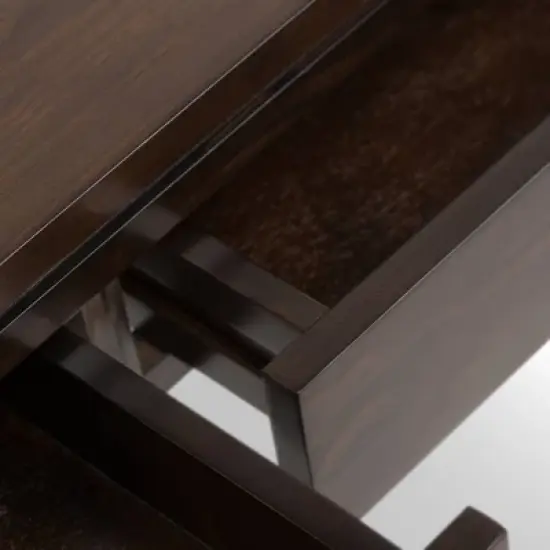 Normandy End Table Brunette Mahogany Brown - WyndenHall image {2}