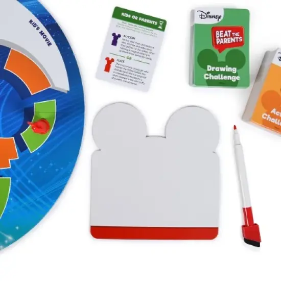 Spin Master Games Beat the Parents Disney Edition Board Game, Kids vs. Parents Family Board Games, Fun Games, Family Games, Disney Gifts, Games for image {4}