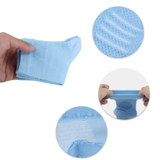 Unique Bargains Nylon Sport Compression Ankle Sleeve Socks 1 Pair image {2}