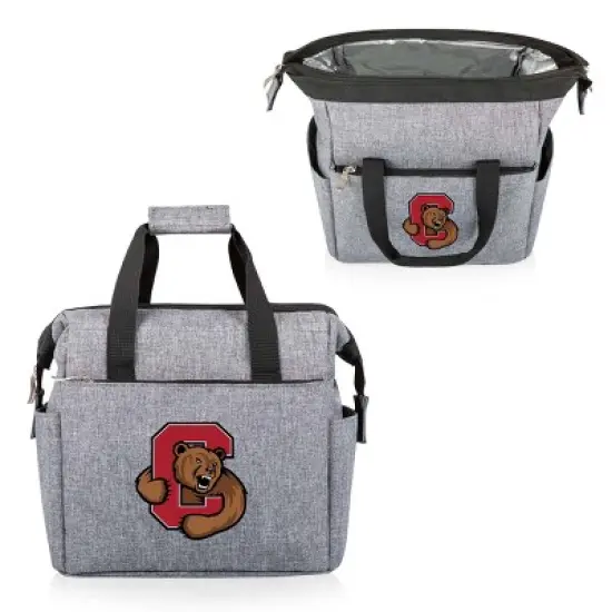 NCAA Cornell Big Red On The Go Lunch Cooler - Gray image {2}