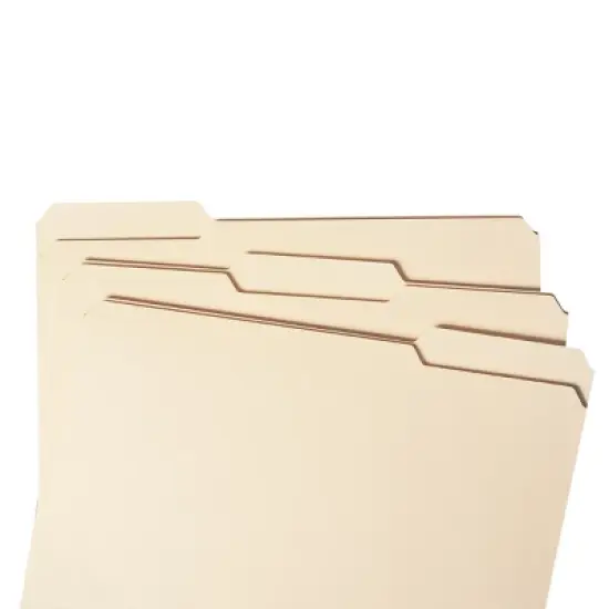Smead File Folder, Reinforced 1/3-Cut Tab, Legal Size, Manila, 100 Per Box (15334) image {8}