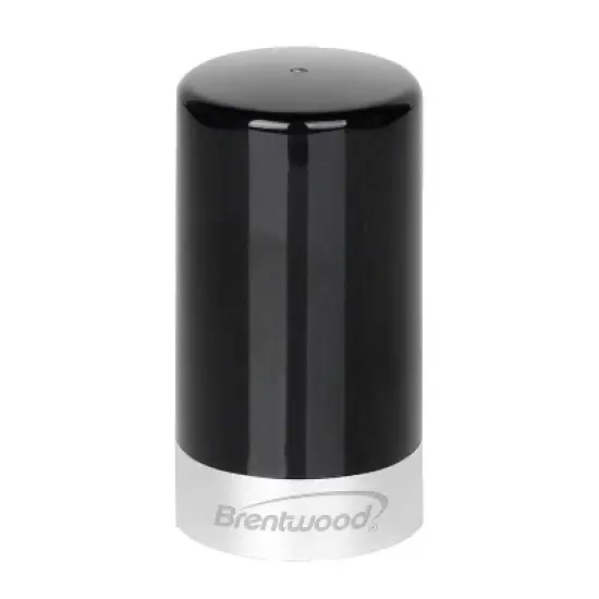 Brentwood Portable Automatic Vacuum Wine Preserver and Bottle Stopper in Black image {1}