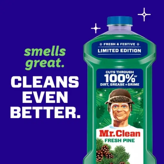 Mr. Clean Fresh Pine Multi Surface-Cleaner Liquid - 41 fl oz image {6}