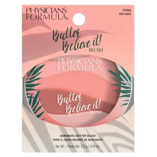 Physicians Formula Murumuru Butter Butter Believe it Blush - Pink Sands - 0.19oz image {3}