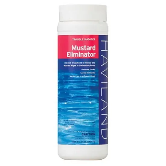 Pool Central 2 Lbs - Haviland Durachlor Swimming Pool Trouble Shooter Mustard Eliminator image {1}