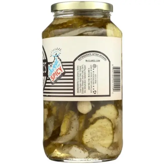 McClure's Sweet and Spicy Pickles - Case of 6/32 oz image {4}