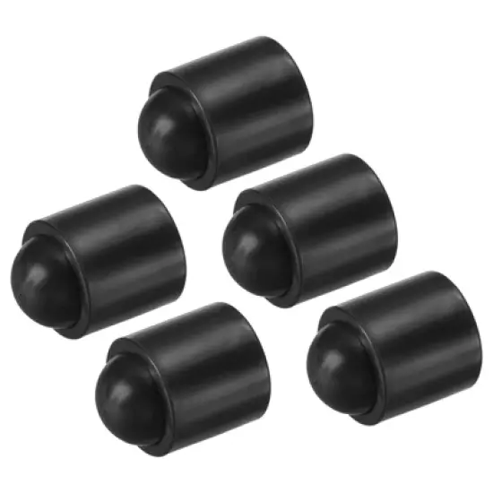 Unique Bargains Rubber Pool Cues End  Protective Accessory for Billiards 5 Pcs image {5}