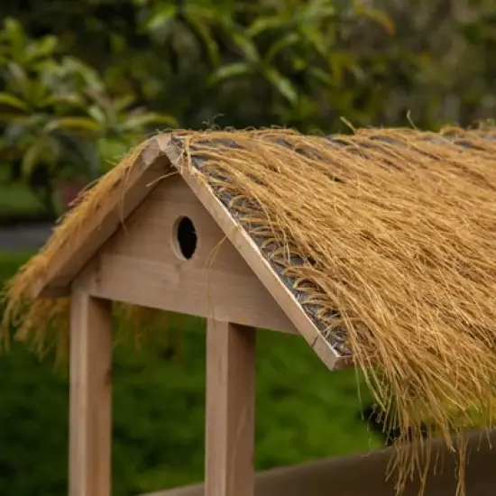 Vintiquewise Versatile Rolling Cart &ndash; Multi-Tier Wooden Shelf for Events, Food Tasting, Garden Display & Home Decor image {6}