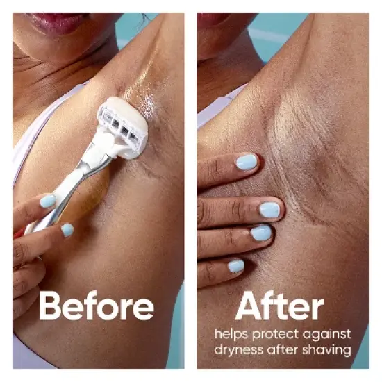 Venus ComfortGlide White Tea Women's Razor Handle,1 Razor Blade Refill and Shower Holder image {6}