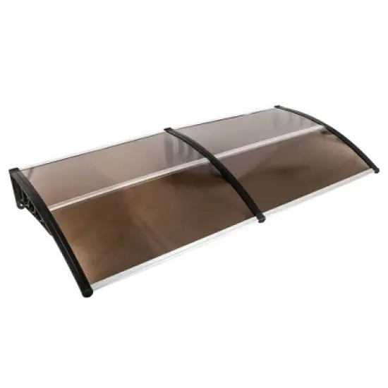 Karl Home | 77 in. W x 9.8 in. D Polycarbonate Cover Awning image {3}