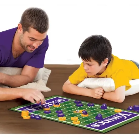 MasterPieces Officially licensed NFL Minnesota Vikings Checkers Board Game for Families and Kids ages 6 and Up image {4}