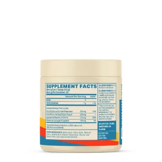 Podium Nutrition Sugar Free Hydration + Electrolytes Powder - Blue Raspberry - 25 Servings image {2}