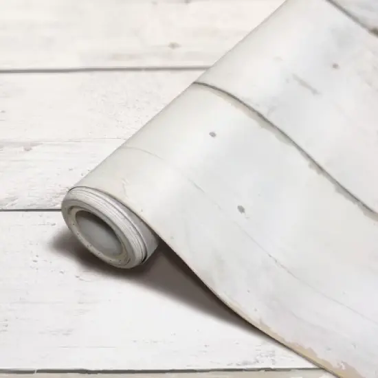 Teacher Created Resources&reg; Peel and Stick Decorative Paper Roll, 17-1/2" x 10 ft, White Shiplap image {7}