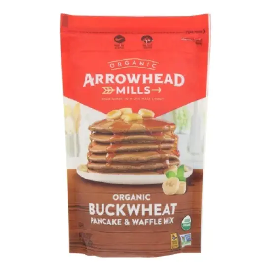 Arrowhead Mills Buckwheat Pancake & Waffle Mix - Case of 6/22 oz image {1}