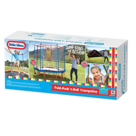 Little Tikes Fold-Pack 'n Roll Trampoline image {4}