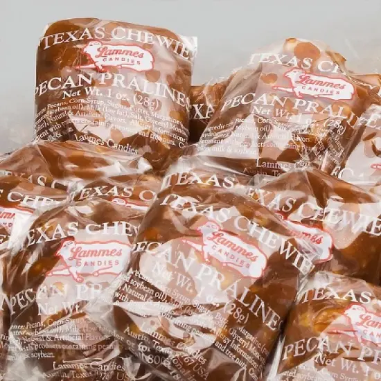 Lammes Candies Texas Chewie Pecan Pralines 15 Pieces image {4}