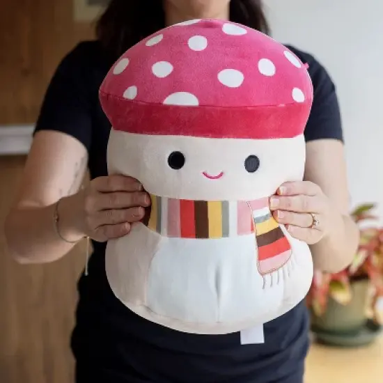 Squishmallows 10" Malcolm The Halloween Mushroom - Official Jazwares Fall Plush Toy- Collectible Stuffed Animal, Autumn Decor - Gift for Kids & Adults image {4}