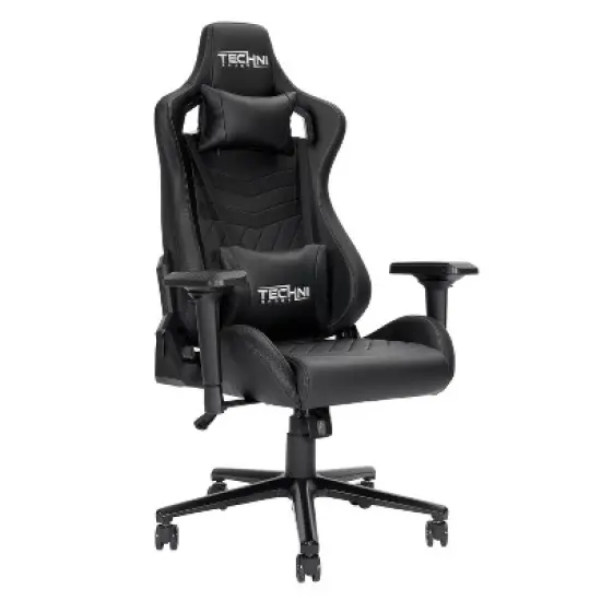 Ergonomic High Back Racer Style PC Gaming Chair - Techni Sport image {1}