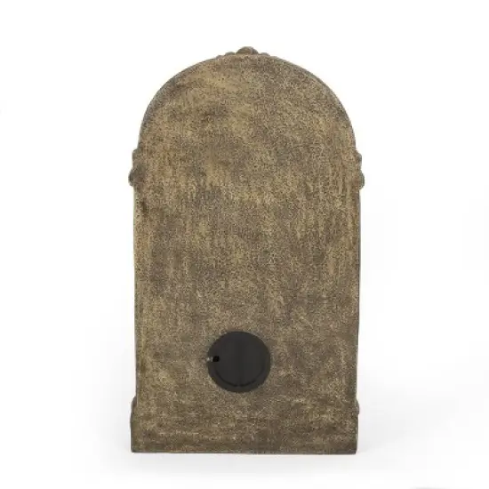 Frontage Outdoor 2-Tier Single Spout Fountain - Light Brown - Christopher Knight Home image {5}