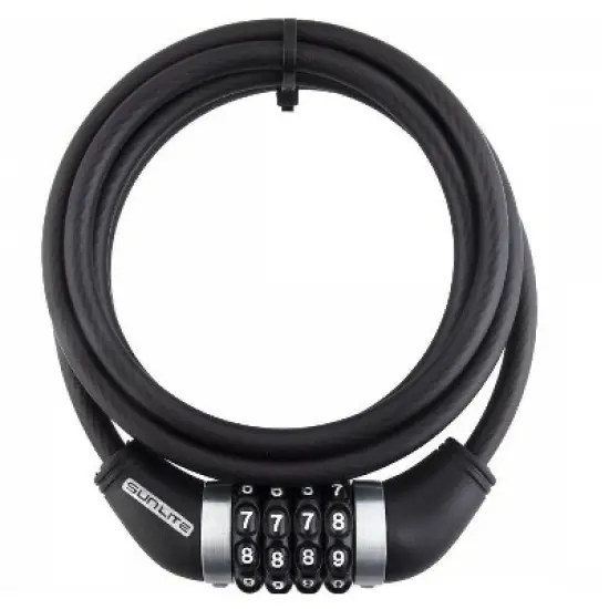 Sunlite Resettable Combo Cable 8mm 6`/183cm Bracket Included Heavy Duty image {1}