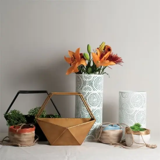 Geo Conservatory Planter - Foreside Home and Garden image {4}