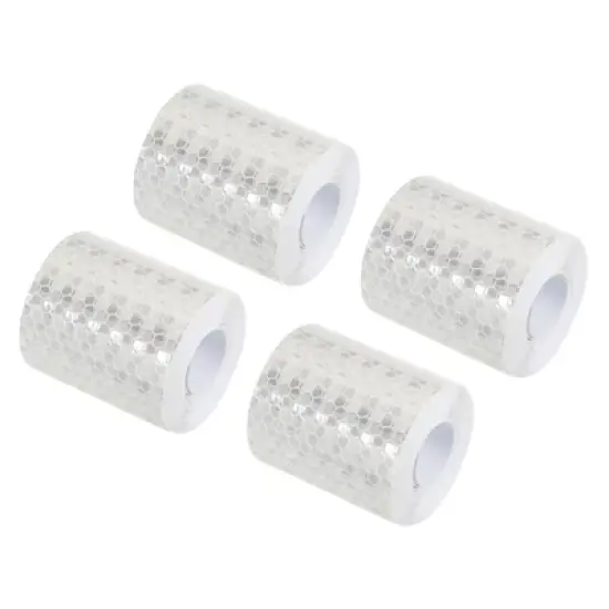 Unique Bargains High Visibility Cars Adhesive Warning Safety Reflective Tape image {5}