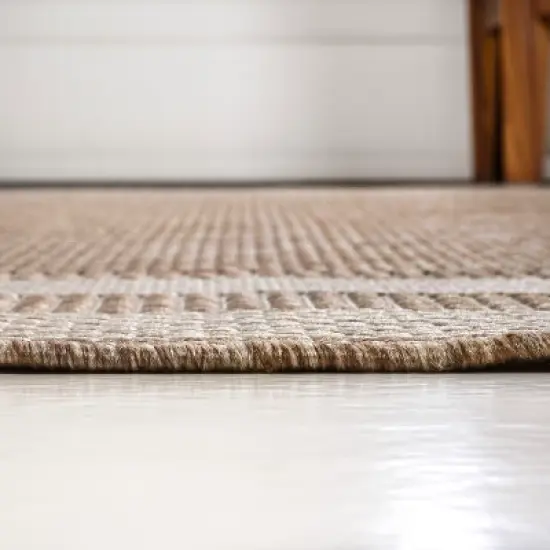 Dover Classic 3-Stripe Border Indoor/Outdoor Area Rug - JONATHAN Y image {6}