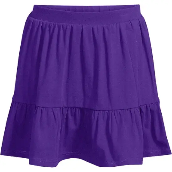 Lands' End Girls Indigo Skort image {15}