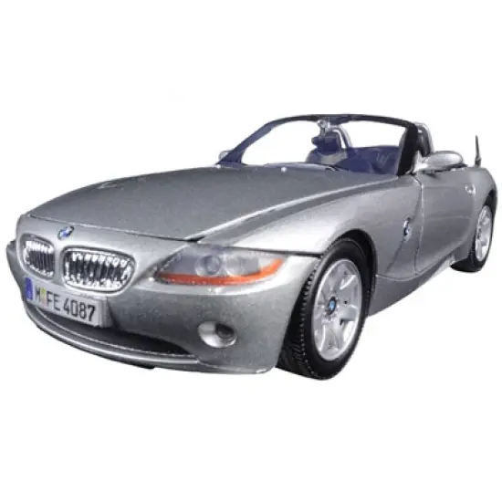 BMW Z4 Silver 1/24 Diecast Model Car by Motormax image {1}