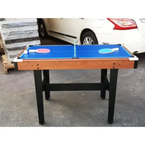 3 In 1 Muitfunctional Pool Table Steady Billiard Table Space Saving Table Muitfunctional Game Table, For Party, Home, Game Room Kids Grown-ups image {2}