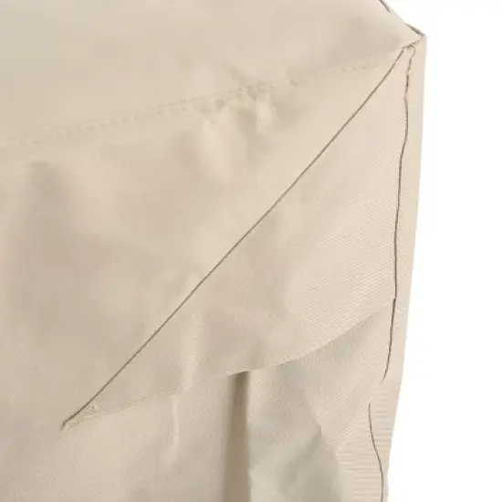 Christopher Knight Home Ronning Outdoor Waterproof Fabric Rectangular Dining Set Cover, Beige image {5}