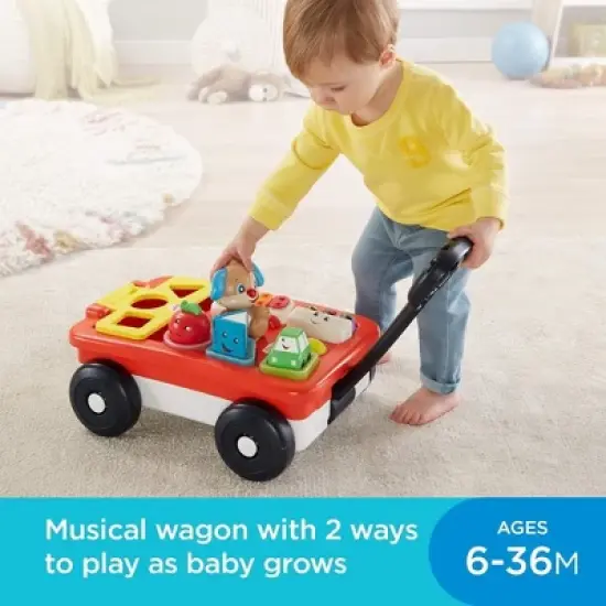 Fisher-Price Laugh & Learn Pull & Play Learning Wagon image {4}