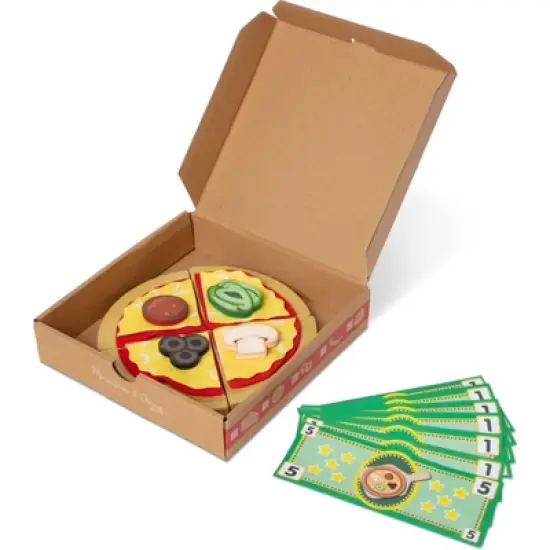 Melissa & Doug Top & Bake Pizza Counter 41pc image {2}