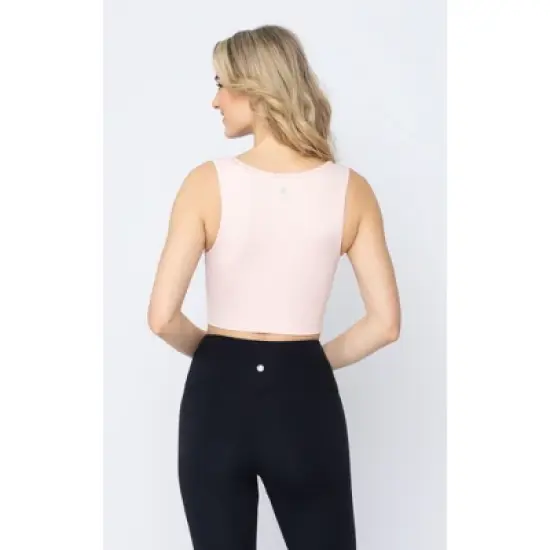 Yogalicious 2 Pack Seamless V-Neck Sports Bra image {2}