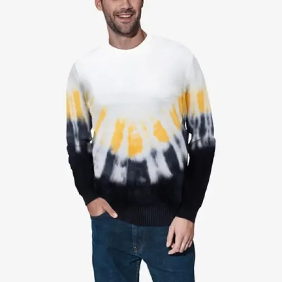X RAY Men's Pullover Crewneck Tie Dye Fashion Sweater image {15}