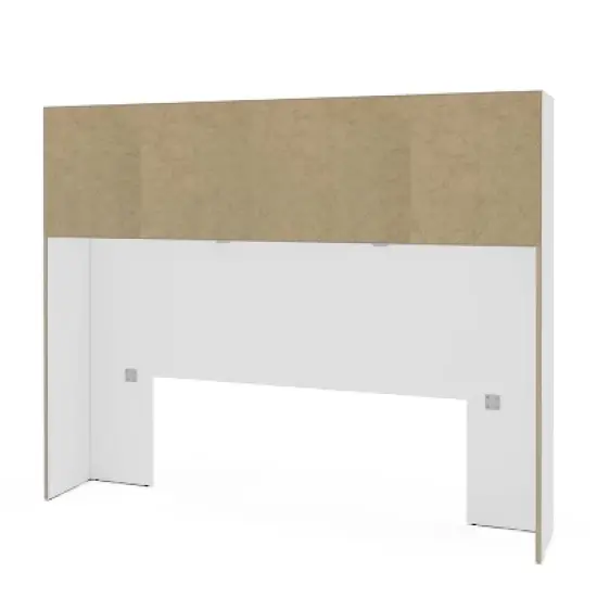 Polifurniture 4pc Full Victoria Bedroom Set White: Modern Style, Includes Frame & 2 Nightstands image {5}