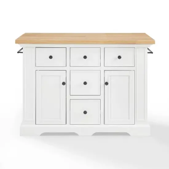 Julia Wood Top Kitchen Island - Crosley image {8}