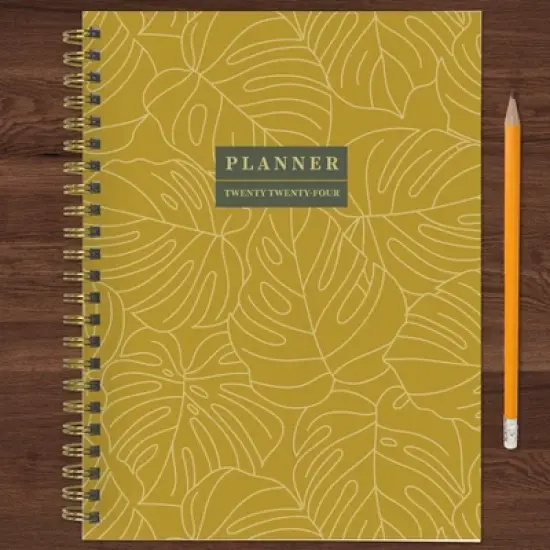TF Publishing 2024 Weekly/Monthly Planner 8"x6.5" Golden Foliage image {5}