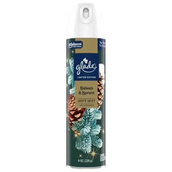 Glade Compressed Gas Air Freshener Aerosol - Balsam & Spruce - 8oz image {3}
