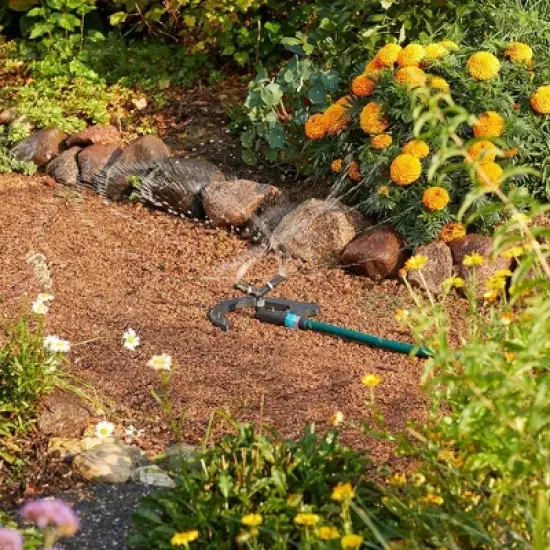 Gilmour Adjustable Whirler Hang Sprinkler Black image {5}