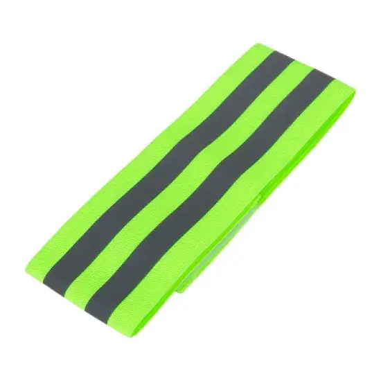 Unique Bargains Elastic High Visibility Night Cycling Bracelet Reflective Armbands 4 Pcs image {6}