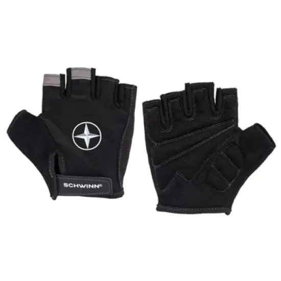 Schwinn Bike Half-Finger Gloves - Black image {6}