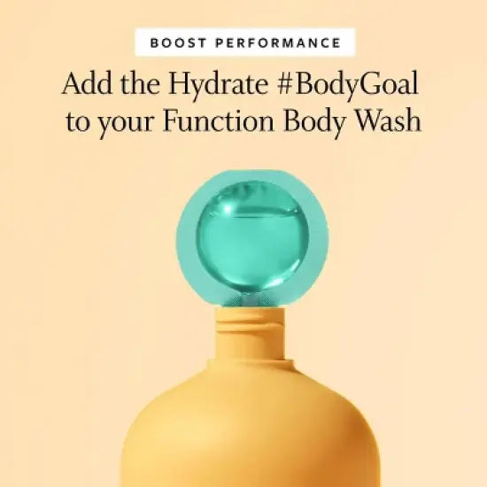 Function of Beauty&nbsp;Hydrate Bodygoal Booster Shot with&nbsp;Apple Extract - 0.2 fl oz image {2}