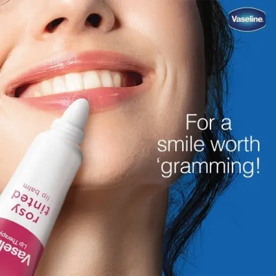 Vaseline Lip Therapy Travel Size Rosy Lip Balm - 2pk image {4}