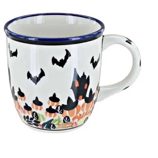 Blue Rose Polish Pottery Zaklady Mug image {7}