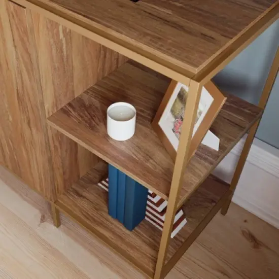 International Lux Modern TV Stand for TVs up to 65" Sindoori Mango - Sauder image {3}