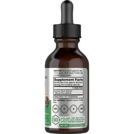 Horbaach Licorice Root Liquid Extract | 2 fl oz image {1}